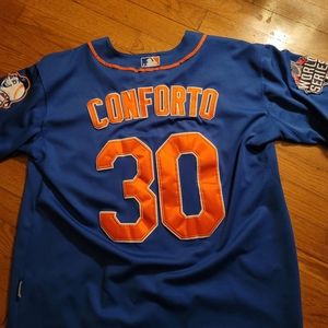 New York Mets Michael Conforto World Series Jersey